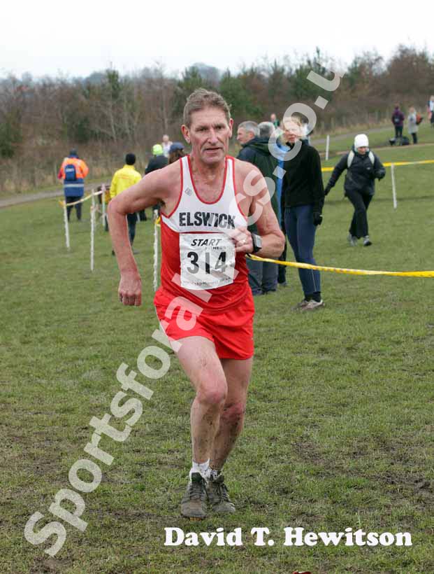 Harry Matthews (Elswick Harriers) 65-69, BMAF Cross Country, Herrington, Sunderland.